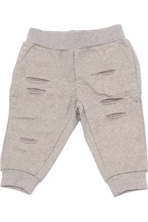 MONNALISA Sweatpants, female, , 3 Y, Gold Fleece Joggers with Studs