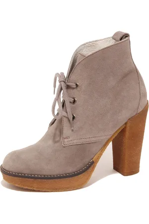 Serafini Heeled Boots, female, , 3 UK, Elegant Etoile tortora shoe boot
