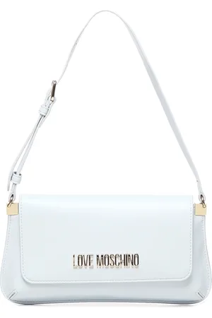 Moschino Shoulder Bag with Gold Logo