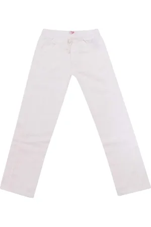 Il gufo Linen Kid Trousers Made in Italy
