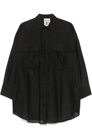 SEMICOUTURE Shirts, female, , S, Button-Up Shirt with Flap Pockets