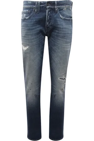 Cycle Slim-fit Jeans, male, , W30, Comfort Skinny Dark Ripped Jeans