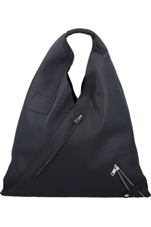Maison Margiela Handbags, female, , ONE SIZE, Leather Handbag with Biker Details
