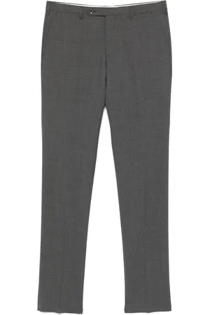 ROTA Suit Trousers, male, , XL, Anthracite Grey Buttoned Trousers