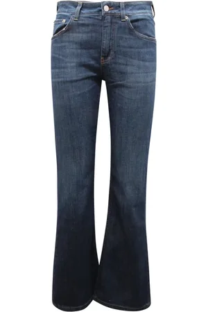 DEPARTMENT FIVE Denim Flare Trousers Made in Italy