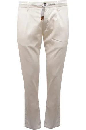 ELEVENTY Chinos, male, , W34, Lyocell/Cotton Trousers, Made in Italy
