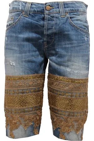 Dondup Denim Shorts, female, , W29, Shiny Bermuda Shorts with Sequins