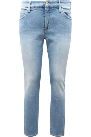 Cycle Slim-fit Jeans, female, , W26, Skinny Ankle Bleached Destroyed Trousers