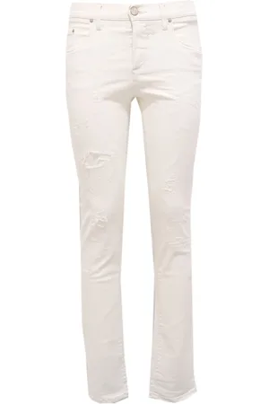 Jacob Cohen Skinny Jeans, female, , W28, Vintage Ivory Trouser Kimberly Model