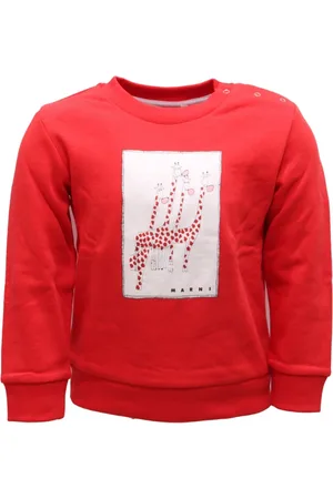 Marni Giraffe Kids Sweatshirt, Fleece Interior