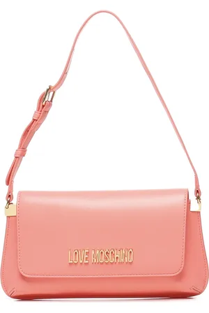 Moschino Shoulder Bag with Gold Logo