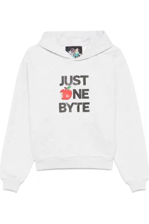 COPERNI Hoodies, female, , M, Disney Jumpers Grey Hooded Text Print
