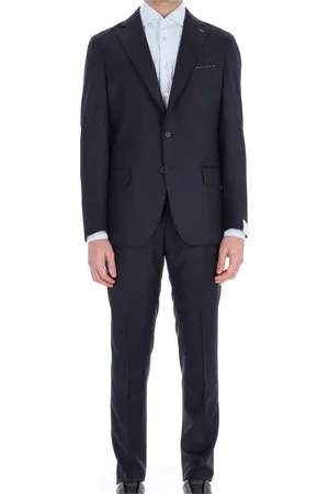 ELEVENTY Single Breasted Suits, male, , L, Wool Dress