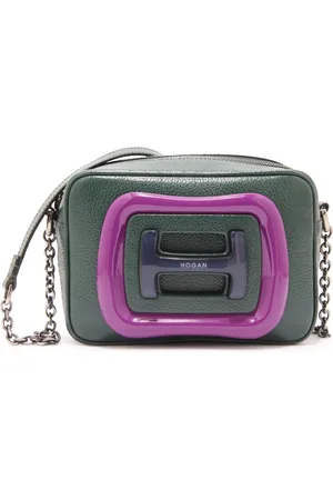 Hogan Cross Body Bags, female, , ONE SIZE, Camera Bag with Plexi+Corn