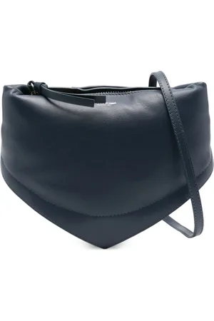 Federico Cina Handbags, female, , ONE SIZE, Navy Zip Top Handle Bag