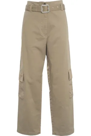 Pinko Straight Trousers, female, , M, Cargo Trousers with Utility Pockets
