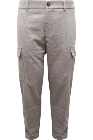 PESERICO SIGN Cargo Wool Blend Trousers