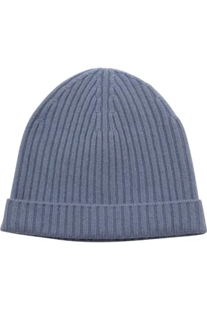 ALPHA STUDIO Beanies, male, , ONE SIZE, Cashmere Beanie Hat in Powder