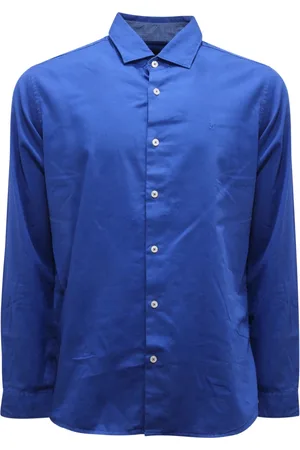 Liu Jo Casual Shirts, male, , XL, Slim Fit Shirt Royal
