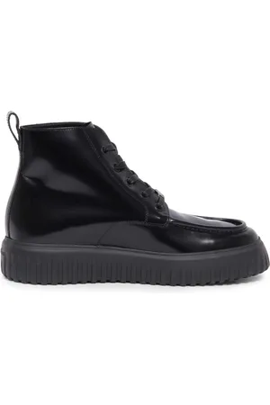 Hogan Lace-up Boots, male, , 9 1/2 UK, Anfibio H-Stripe Boot with Memory Foam