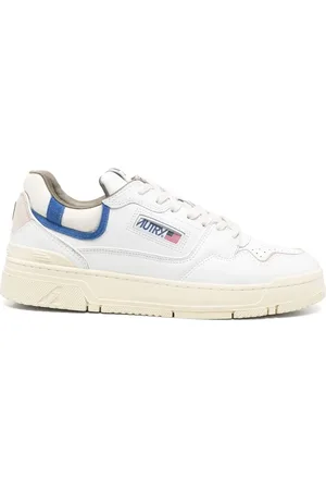 Autry Lace-Up Sneaker with Perforated Toebox