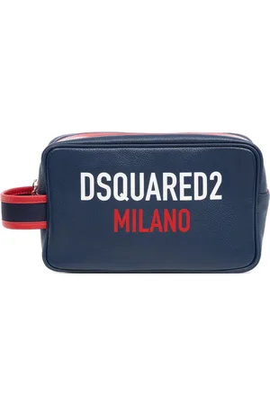 Dsquared2 Toilet Bags, male, , ONE SIZE, Multicolour Toiletry Bag with Zip Closure