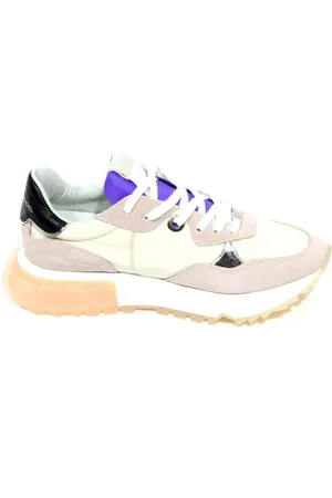 Philippe model Low Mondial Pop Beige Violet Shoes