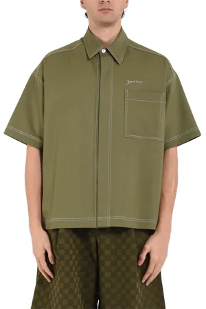 BONSAI Wool Blend Cropped Shirt