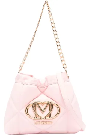Moschino Shoulder Bags, female, , ONE SIZE, Quilted Shoulder Bag Rose