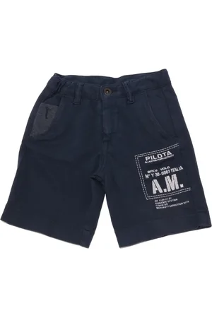 Aeronautica Militare Shorts, male, , 6 Y, Cotton Jersey Short Trousers for Kids
