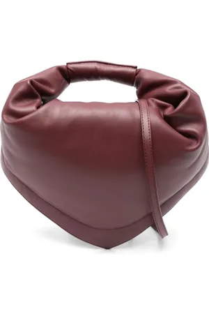 Federico Cina Handbags, female, , ONE SIZE, Bordeaux Top Handle Shoulder Bag
