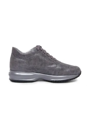 Hogan Sneakers, female, , 4 1/2 UK, Interactive Grey Strass Trainers