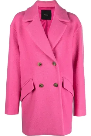 Pinko Double-Breasted Coats, female, , L, Colombe caban