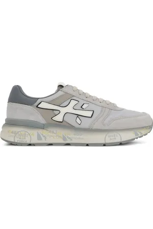 Premiata Sneakers, male, , 9 UK, Suede and polyamide Trainers with leather lining