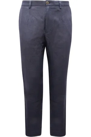 Dolce & Gabbana Chinos, male, , XL, Linen Trousers Made in Italy