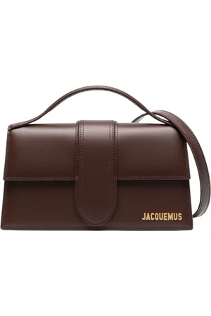 Jacquemus Tourni Black Smooth Skin Shoulder Bag