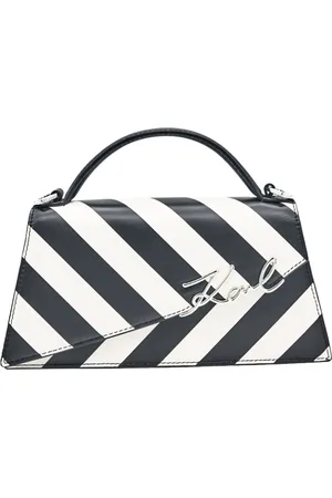 Karl Lagerfeld Handbags, female, , ONE SIZE, K/Signature Stripe Slim Crossbody