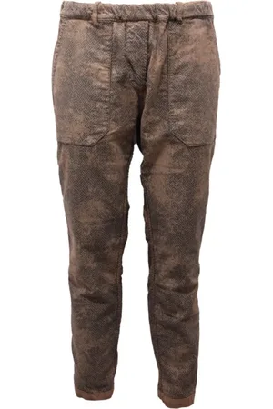 BOB der Bär Slim-fit Trousers, male, , L, Reversible corduroy trousers Turn562 tobacco