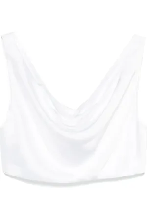 Norma Kamali Maria Cropped Top