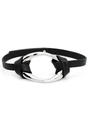 Jil Sander Necklaces, female, , ONE SIZE, Black Silver Necklace