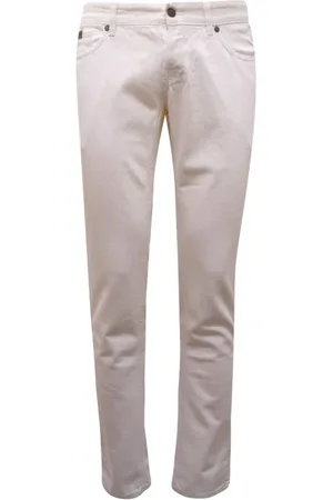 John Richmond Slim-fit Jeans, male, , W32, Denim trousers made in Italy