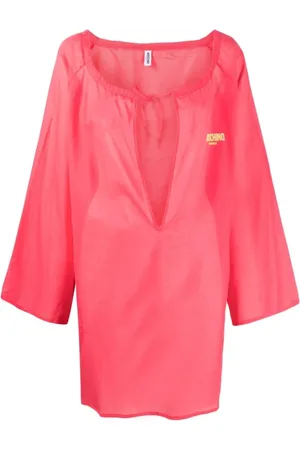 Moschino Cotton Beach Dress Coverup