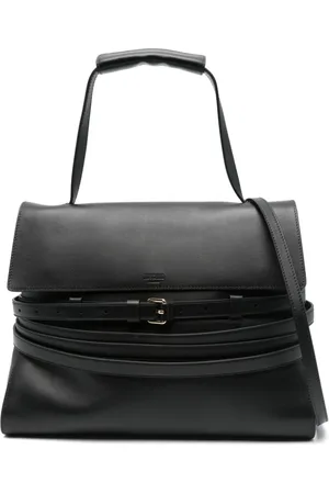 Moschino Foldover Top Shoulder Bag