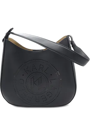 Karl Lagerfeld K/Circle Hobo Bag Perforated