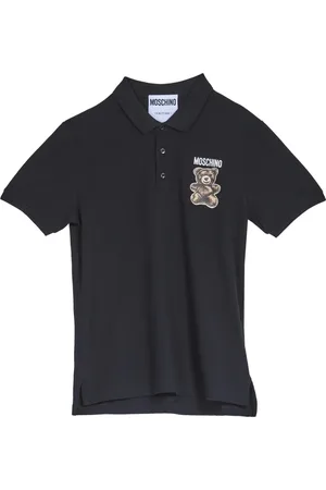 Moschino Polo Shirts, male, , XL, Adrian Bear Polo Shirt