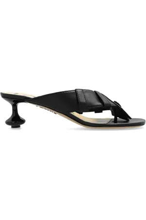 Loewe Leather Sandals with Toy Heel
