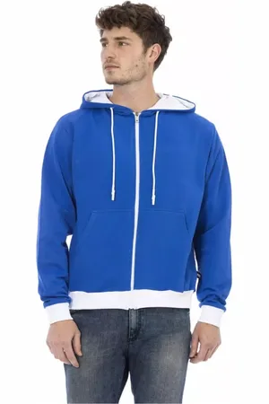BALDININI Zip-throughs, male, , 3XL, Wool Hooded Jumper Men
