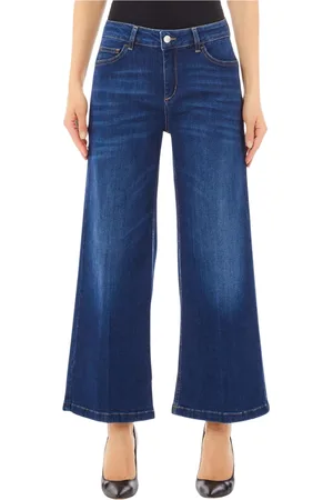 Liu Jo Wide Jeans, female, , W28, Cropped Jeans Perfect for Everyday Wear