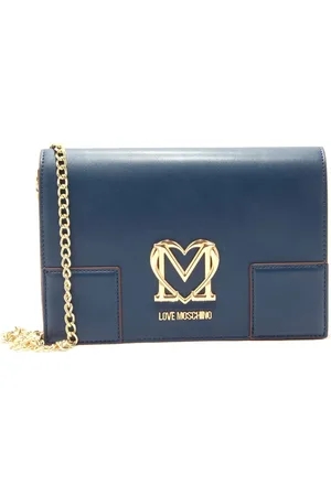Moschino Craftsman Vegan Leather Shoulder Bag