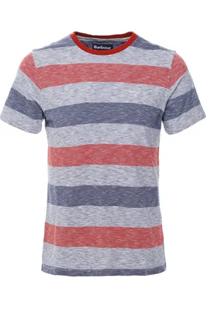 Barbour T-Shirts, male, , S, Striped Athletic Fit Tee